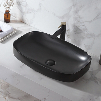 dissipador sanitário do banheiro dos mercadorias da bacia de Ceramic Hand Wash do modelo 3D