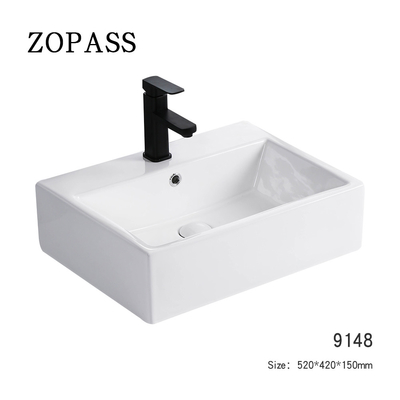Bacia de mão cerâmica Art Basin da lavagem do banheiro do tamanho pequeno novo do projeto