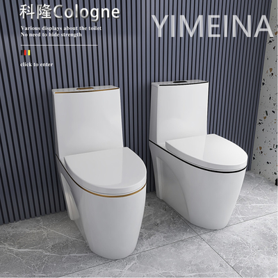 Toalete sanitário de nivelamento inteiramente vitrificado dos mercadorias altura do conforto de 1 parte