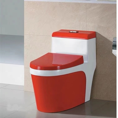 3L moderno sanitário 6L Siphonic um toalete Colore azul verde vermelho da parte