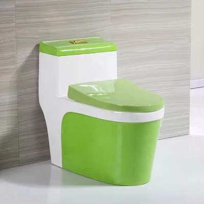 3L moderno sanitário 6L Siphonic um toalete Colore azul verde vermelho da parte