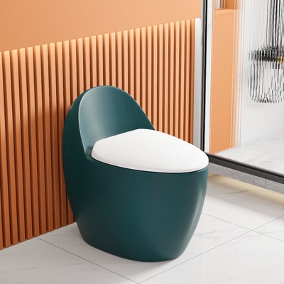 Ovo verde armadilha dada forma ADA Comfort Height Toilet Siphon Jet Flushing de S