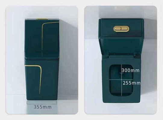 300mm 400mm que Roughing na cor luxuosa do ouro verde do toalete sanitário dos mercadorias