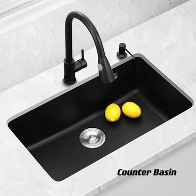 Único modelo Design da banca da cozinha 3D da bacia SS201 SS304 Undermount