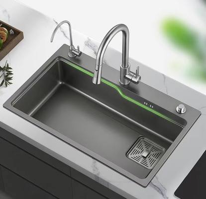 Banca da cozinha feito a mão da estação de trabalho da espessura 3.5mm com placa de corte