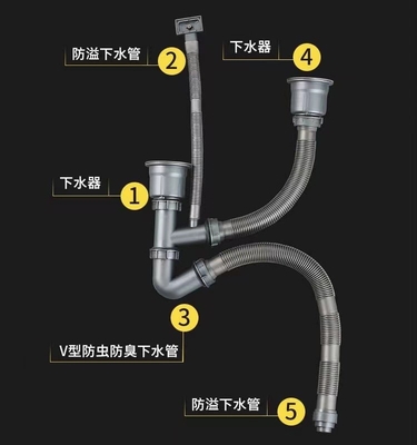 Bacia dobro do dissipador da barra do quadrado 680*450mm Undermount para a lavanderia da cozinha