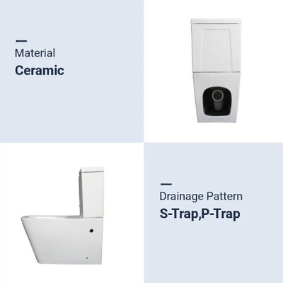 Toalete do WC de Pit Spacing 180mm da mistura e parede de duas partes Hung Basin Set