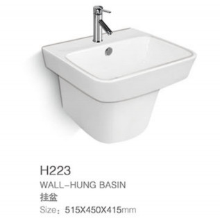 Toalete do WC de Pit Spacing 180mm da mistura e parede de duas partes Hung Basin Set