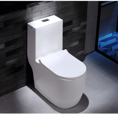 O Washdown nivelado duplo Siphonic os modelos P de um toalete da parte prende a armadilha de S