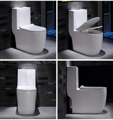 O Washdown nivelado duplo Siphonic os modelos P de um toalete da parte prende a armadilha de S