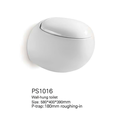 Da poupança nivelada de Hung Toilet Bowl Space da parede da gravidade armário de água compacto