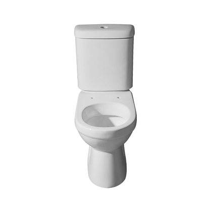 O fim branco do Washdown acoplou o resplendor duplo da armadilha de duas partes do WC S dos toaletes