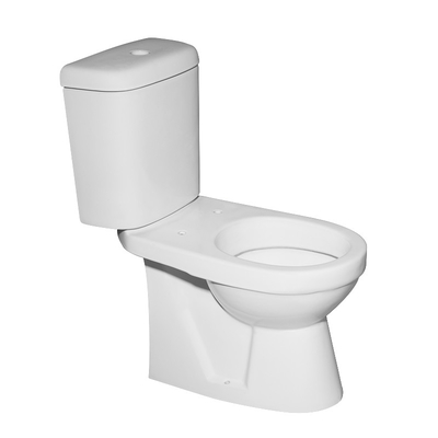 O fim branco do Washdown acoplou o resplendor duplo da armadilha de duas partes do WC S dos toaletes