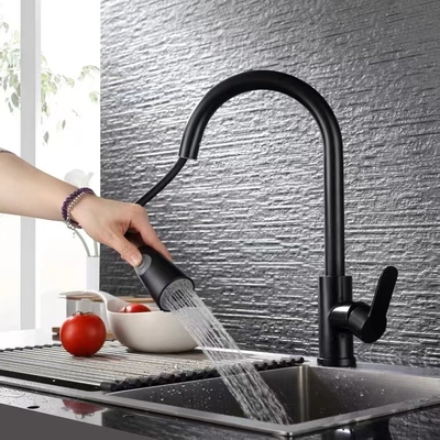 Retire a torneira sanitária da cozinha da água quente e fria do torneira de 304 mercadorias