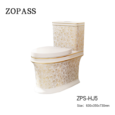 630*350*730mm Siphonic um toalete da parte