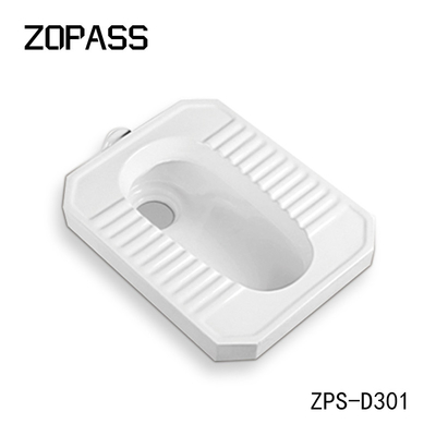 Toalete cerâmico branco Squatting Pan Sanitary Ware Water Closet da casa