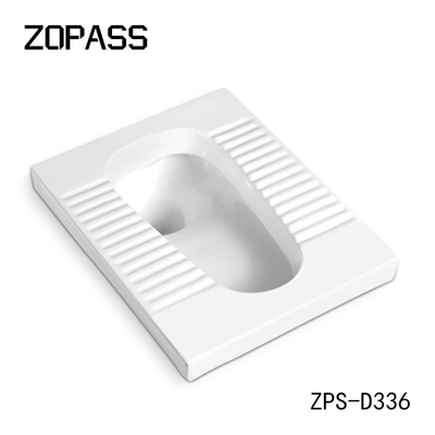 485X370X230mm Pan Convenient Gravity Flushing Squatting cerâmico