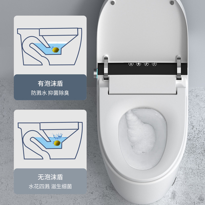 Água de toalete inteligente automática do nivelamento que salvar mercadorias sanitários